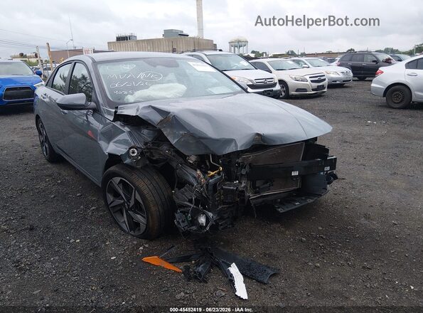 KMHLS4AG0PU408524 2023 HYUNDAI ELANTRA Light Blue Vista frontal
