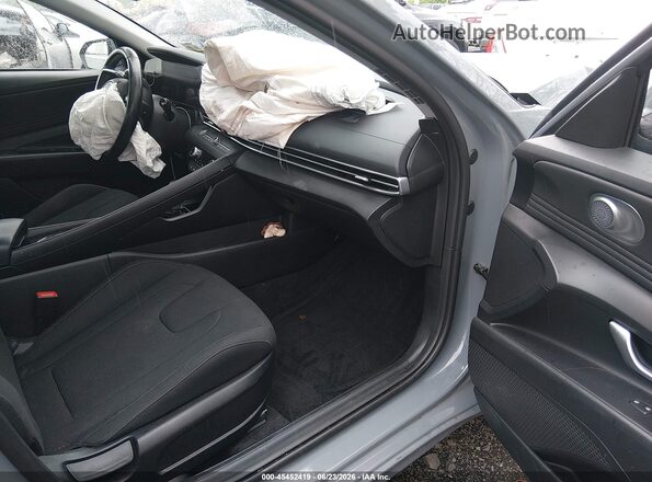 KMHLS4AG0PU408524 2023 HYUNDAI ELANTRA Light Blue Vista interior delantera
