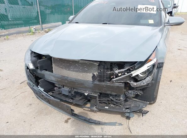 KMHLS4AG0PU441782 2023 HYUNDAI ELANTRA Gray Դիմացի տեսք