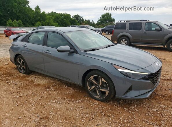 KMHLS4AG0PU446657 2023 HYUNDAI ELANTRA Gray Передня права чверть