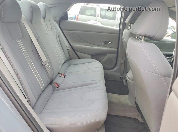 KMHLS4AG0PU446657 2023 HYUNDAI ELANTRA Gray Вид задніх сидінь