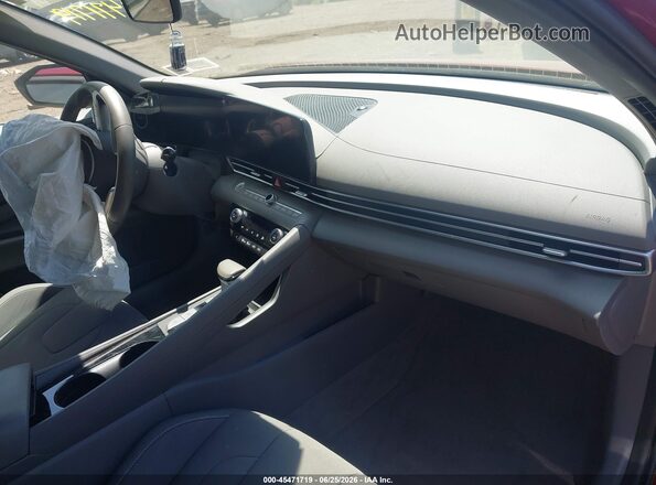 KMHLS4AG0PU612420 2023 HYUNDAI ELANTRA Red Vista interior delantera
