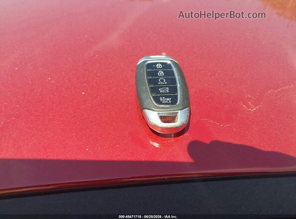 KMHLS4AG0PU612420 2023 HYUNDAI ELANTRA Red Vista del salpicadero