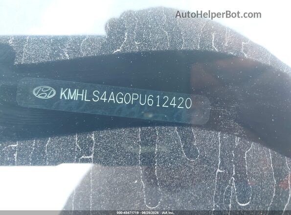 KMHLS4AG0PU612420 2023 HYUNDAI ELANTRA Red 