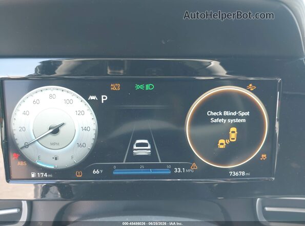 KMHLS4AG1MU141261 2021 HYUNDAI ELANTRA Blue Հետևի նստատեղերի տեսք