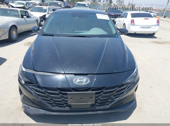 KMHLS4AG1PU427518 2023 HYUNDAI ELANTRA Black Вид щитка приладів
