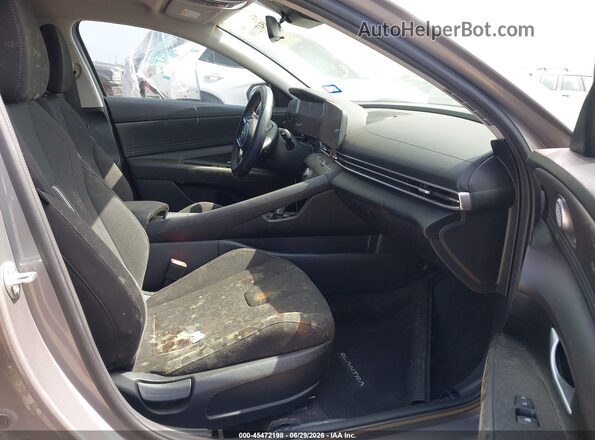 KMHLS4AG1PU555080 2023 HYUNDAI ELANTRA Gray Vista interior delantera