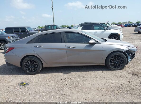 KMHLS4AG1PU555080 2023 HYUNDAI ELANTRA Gray Vista interior de 360 grados