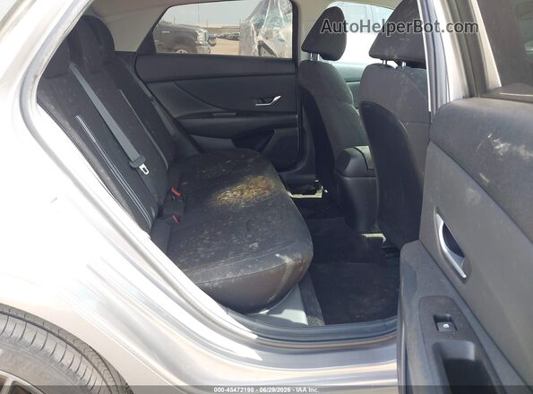 KMHLS4AG1PU555080 2023 HYUNDAI ELANTRA Gray Vista de la etiqueta del VIN