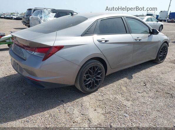 KMHLS4AG1PU555080 2023 HYUNDAI ELANTRA Gray Trasero derecho