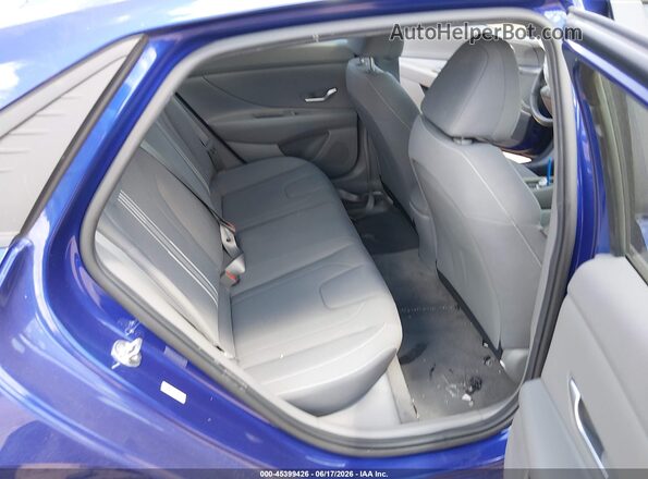 KMHLS4AG2MU187438 2021 HYUNDAI ELANTRA Blue Vista de la etiqueta del VIN