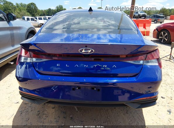 KMHLS4AG2MU187438 2021 HYUNDAI ELANTRA Blue 