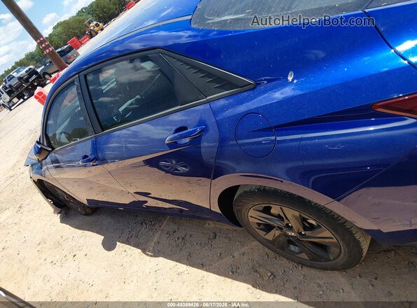 KMHLS4AG2MU187438 2021 HYUNDAI ELANTRA Blue 
