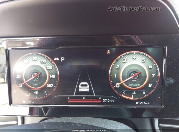KMHLS4AG2MU200303 2021 HYUNDAI ELANTRA Красный Вид задних сидений