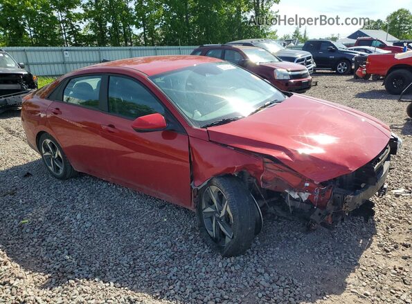 KMHLS4AG2PU429097 2023 HYUNDAI ELANTRA Red Առջևի աջ