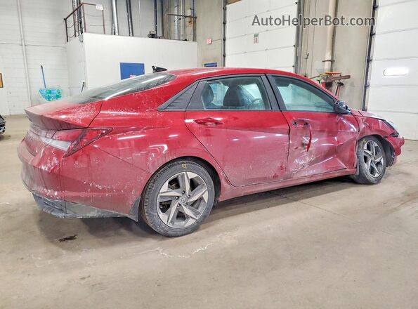 KMHLS4AG2PU459247 2023 HYUNDAI ELANTRA Red Trasero derecho