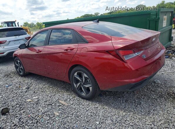 KMHLS4AG2PU485508 2023 HYUNDAI ELANTRA Red Задня ліва чверть