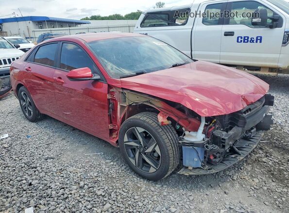KMHLS4AG2PU485508 2023 HYUNDAI ELANTRA Red Передня права чверть
