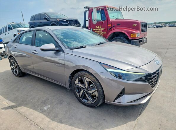 KMHLS4AG2PU618901 2023 HYUNDAI ELANTRA Gray Przód prawy