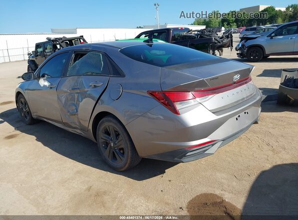 KMHLS4AG3NU324100 2022 HYUNDAI ELANTRA Gray Trasero izquierdo