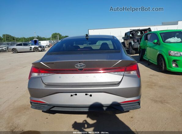 KMHLS4AG3NU324100 2022 HYUNDAI ELANTRA Gray 