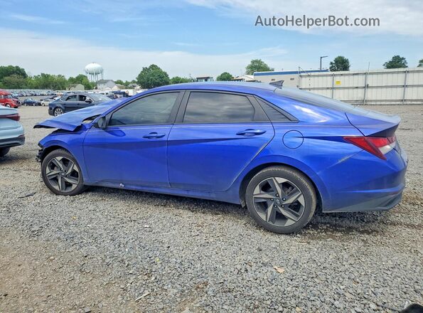 KMHLS4AG3PU402703 2023 HYUNDAI ELANTRA Blue Задня ліва чверть