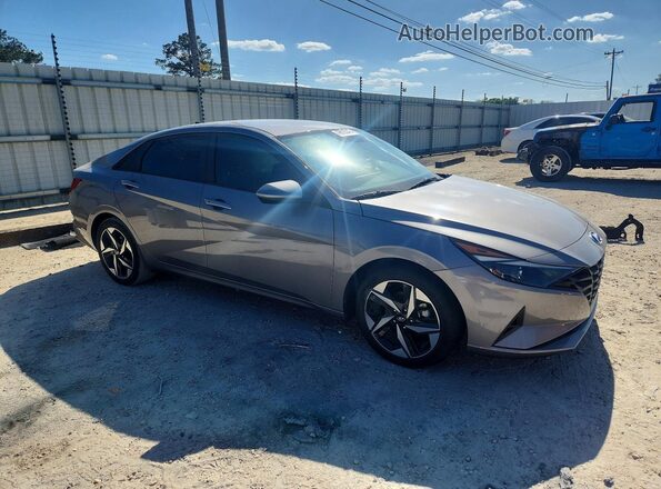KMHLS4AG3PU477210 2023 HYUNDAI ELANTRA Gray 