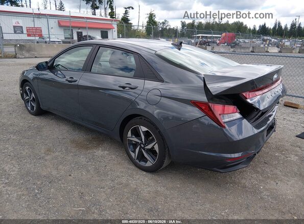 KMHLS4AG3PU634055 2023 HYUNDAI ELANTRA Серый Задняя левая четверть