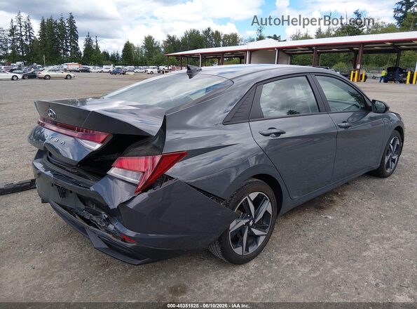 KMHLS4AG3PU634055 2023 HYUNDAI ELANTRA Серый Задняя правая четверть
