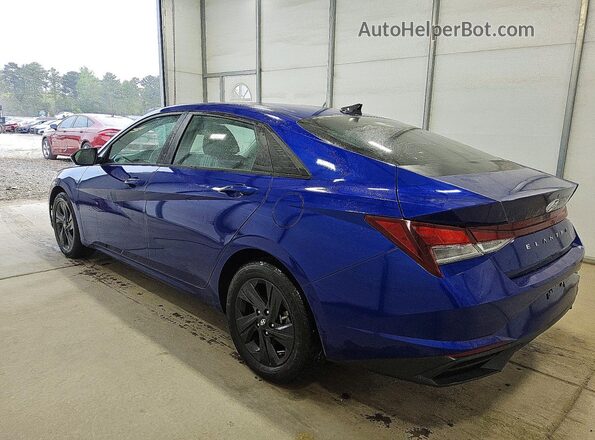 KMHLS4AG4NU336899 2022 HYUNDAI ELANTRA Blue Rear left