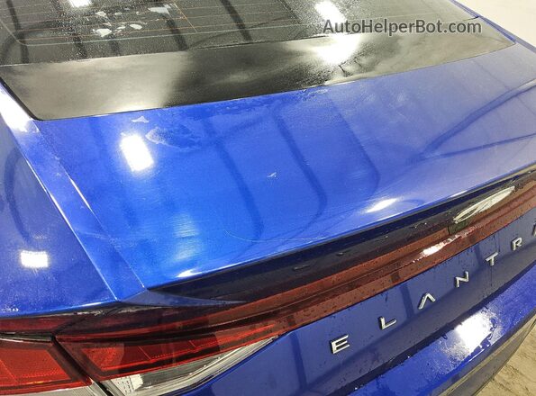 KMHLS4AG4NU336899 2022 HYUNDAI ELANTRA Blue 