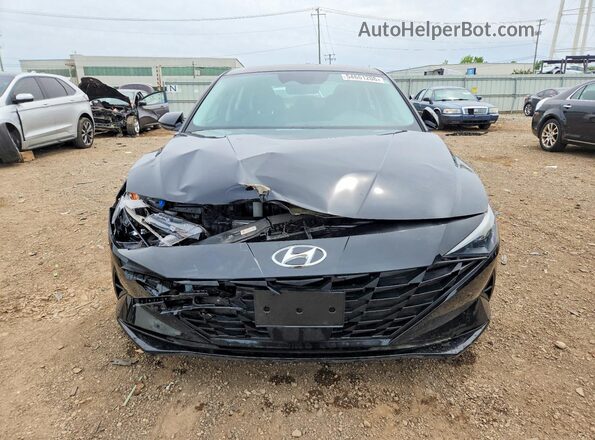 KMHLS4AG4PU410017 2023 HYUNDAI ELANTRA Black 