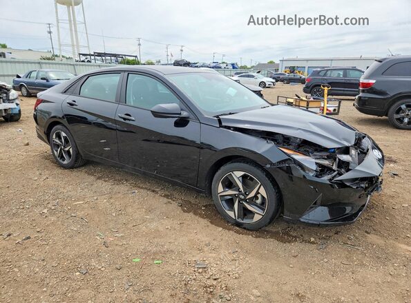 KMHLS4AG4PU410017 2023 HYUNDAI ELANTRA Black 