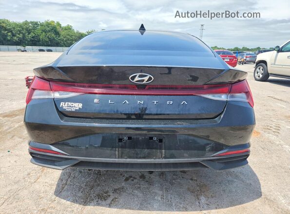 KMHLS4AG4PU413189 2023 HYUNDAI ELANTRA Black უკანა ხედი