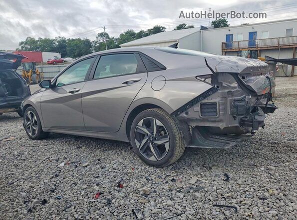 KMHLS4AG4PU494582 2023 HYUNDAI ELANTRA Gray Trasero izquierdo
