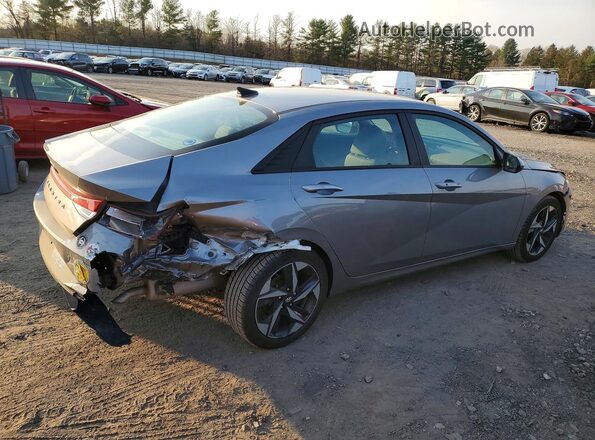 KMHLS4AG4PU508643 2023 HYUNDAI ELANTRA Серый Задняя правая четверть