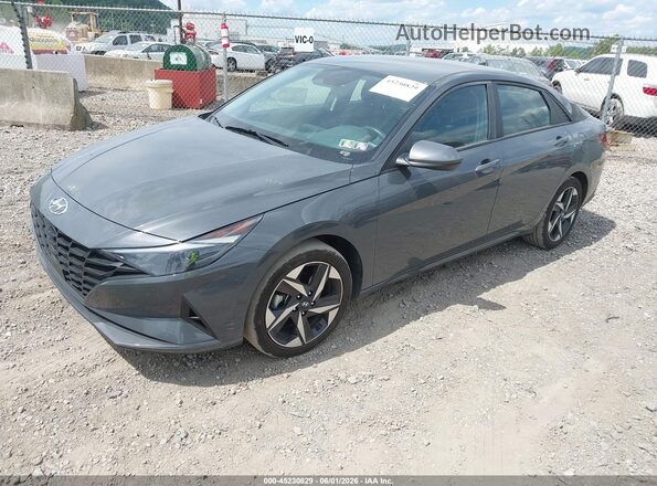 KMHLS4AG4PU612517 2023 HYUNDAI ELANTRA Серый Передняя левая четверть