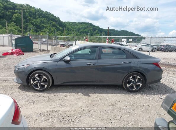 KMHLS4AG4PU612517 2023 HYUNDAI ELANTRA Серый Панорамный вид салона 360°