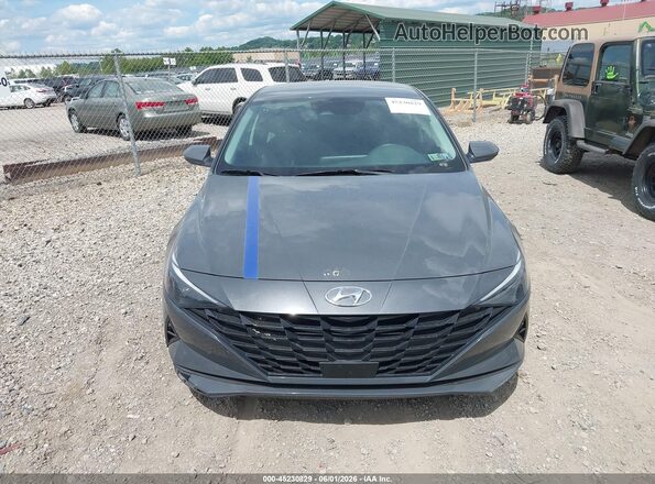 KMHLS4AG4PU612517 2023 HYUNDAI ELANTRA Серый Вид щитка приборов