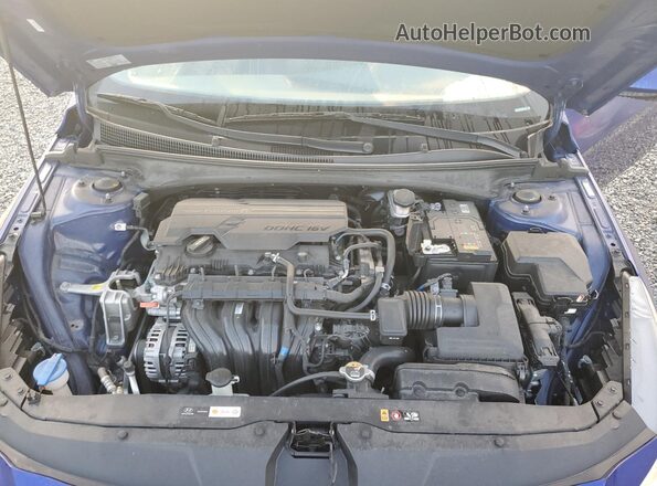 KMHLS4AG4PU631729 2023 HYUNDAI ELANTRA Blue Սալոնի հետևի տեսք