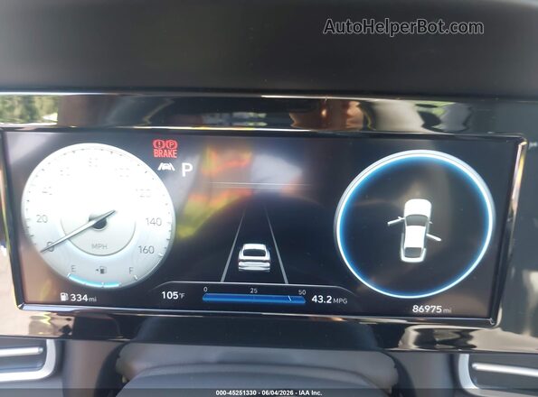 KMHLS4AG5NU276468 2022 HYUNDAI ELANTRA Black Հետևի նստատեղերի տեսք