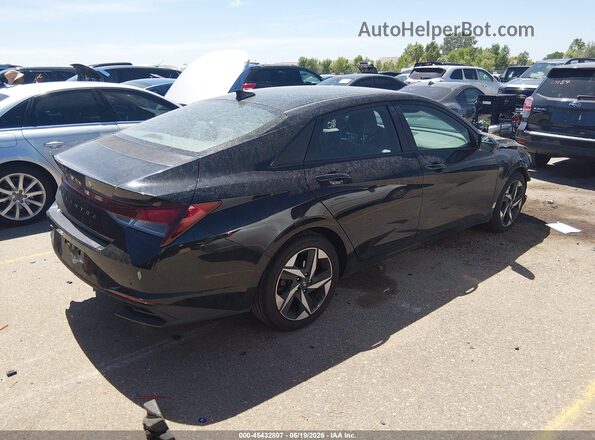 KMHLS4AG5PU383409 2023 HYUNDAI ELANTRA Black Tył prawy