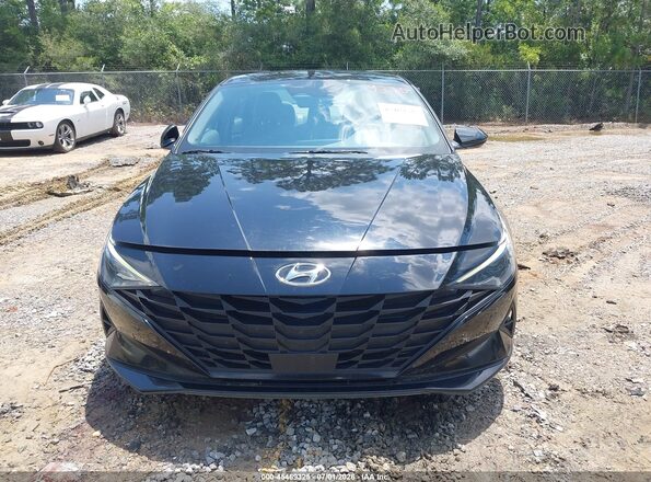 KMHLS4AG5PU464488 2023 HYUNDAI ELANTRA Black Vista del cuadro de instrumentos