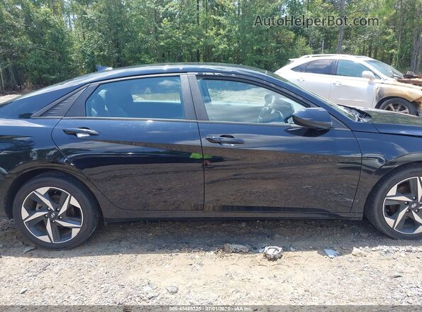 KMHLS4AG5PU464488 2023 HYUNDAI ELANTRA Black Vista interior trasera