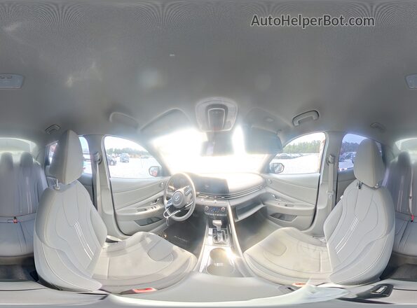 KMHLS4AG5PU486491 2023 HYUNDAI ELANTRA Charcoal Vista de la etiqueta del VIN
