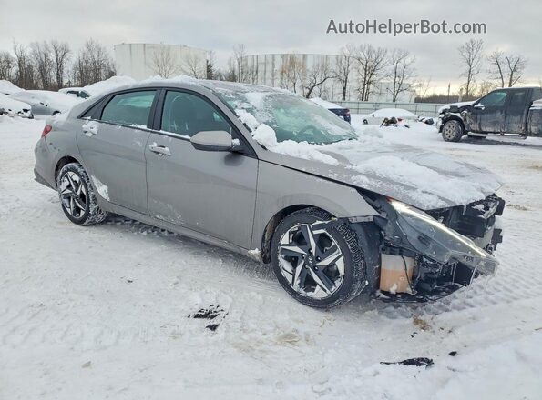 KMHLS4AG5PU508697 2023 HYUNDAI ELANTRA Серый 