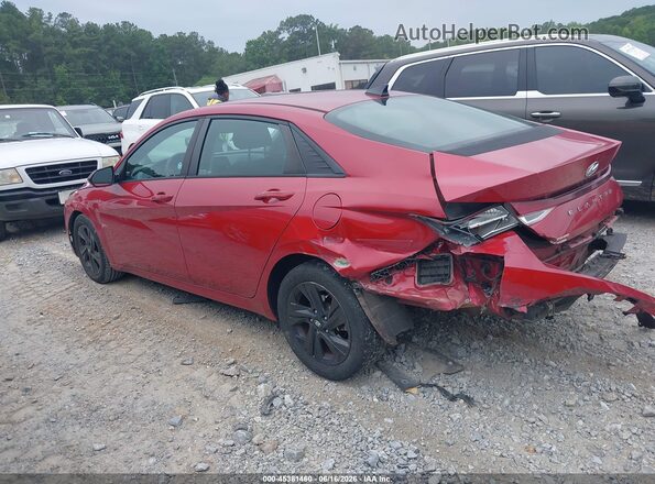 KMHLS4AG6MU064340 2021 HYUNDAI ELANTRA Red Widok wnętrza 360 stopni