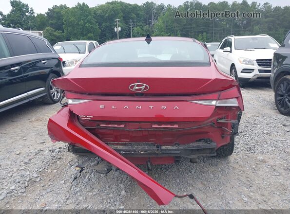 KMHLS4AG6MU064340 2021 HYUNDAI ELANTRA Red 