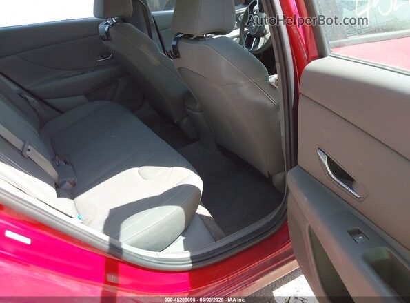 KMHLS4AG6MU168942 2021 HYUNDAI ELANTRA Red Vista de la etiqueta del VIN