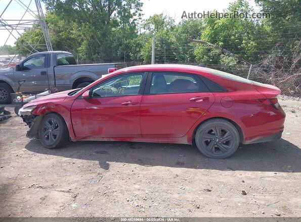 KMHLS4AG6MU168942 2021 HYUNDAI ELANTRA Red Vista interior de 360 grados